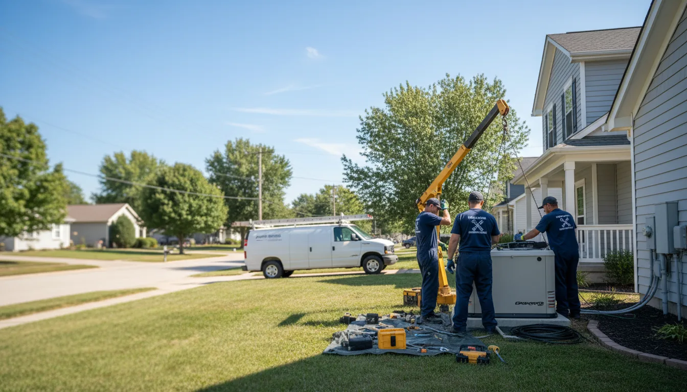 Generator Installation in Blue Springs, MS near me